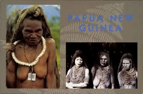 Ak Papua-Neuguinea, Alte barbusige Frauen