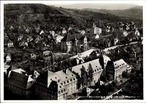 Ak Bensheim an der Bergstraße Hessen, Fliegeraufnahme