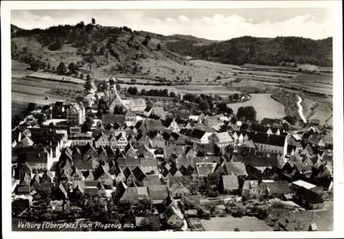 Ak Velburg in der Oberpfalz, Fliegeraufnahme