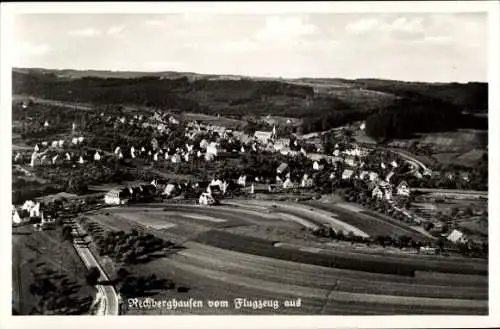 Ak Rechberghausen in Baden Württemberg, Fliegeraufnahme