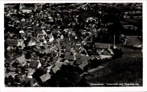 Ak Heitersheim im Schwarzwald, Fliegeraufnahme