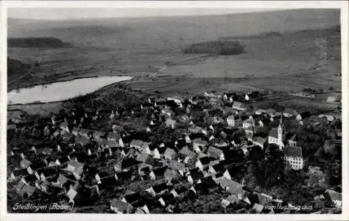 Ak Steißlingen im Hegau Baden, Fliegeraufnahme