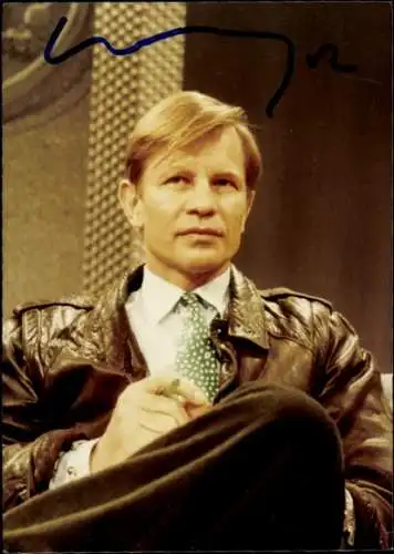 Foto Schauspieler Michael York, Autogramm