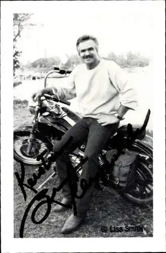 Foto Schauspieler Burt Reynolds, Autogramm