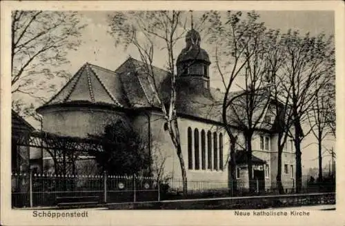 Ak Schöppenstedt in Niedersachsen, Neue katholische Kirche