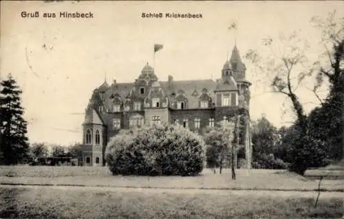 Ak Hinsbeck Nettetal am Niederrhein, Schloss Krickenbeck