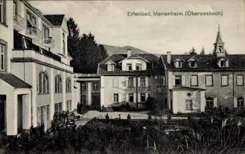 Ak Erlenbad Obersasbach Sasbach in der Ortenau, Marienheim