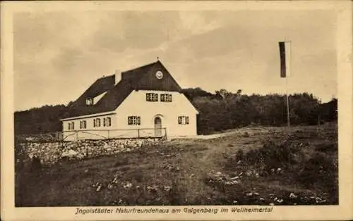 Ak Galgenberg Hildesheim in Niedersachsen, Ingolstädter Naturfreundehaus