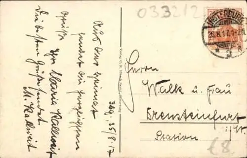 Ak Tschernjachowsk Insterburg Ostpreußen, Totalansicht