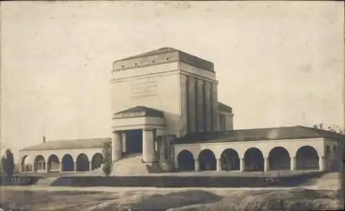 Ak Liberec Reichenberg in Böhmen, Krematorium