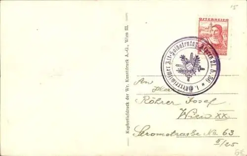 Ak Paris, Weltausstellung 1925, Pavillon d'Autriche