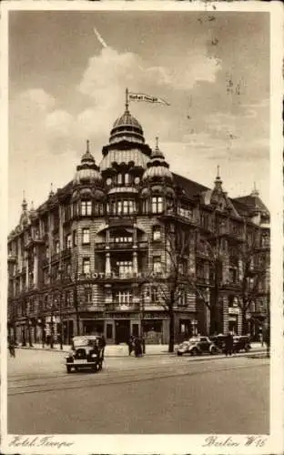 Ak Berlin Charlottenburg, Hotel Tempo, Inh. H. Mum, Kurfürstendamm 59-60