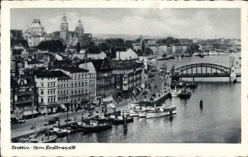 Ak Szczecin Stettin Pommern, Bollwerk