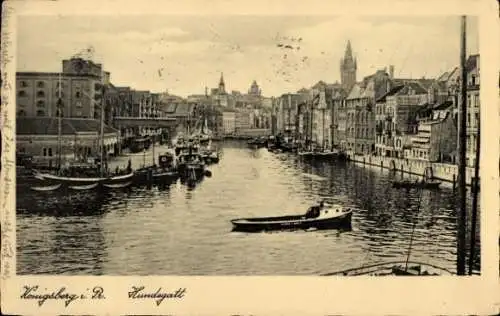 Ak Kaliningrad Königsberg Ostpreußen, Hundegatt