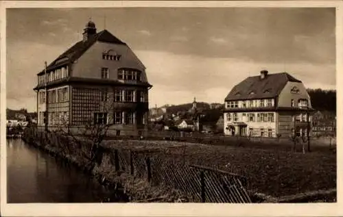 Ak Callnberg Lichtenstein in Sachsen, Knappschaftskrankenhaus