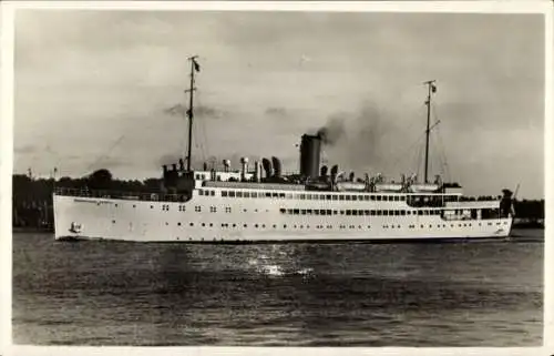 Ak Dampfschiff MS Hansestadt Danzig, Norddeutscher Lloyd Bremen