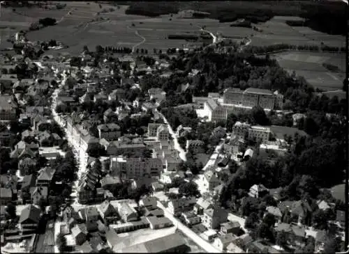 Foto Bad Wörishofen im schwäbischen Kreis Unterallgäu, Fliegeraufnahme