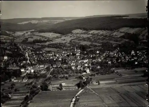 Foto Bad König im Odenwald, Fliegeraufnahme