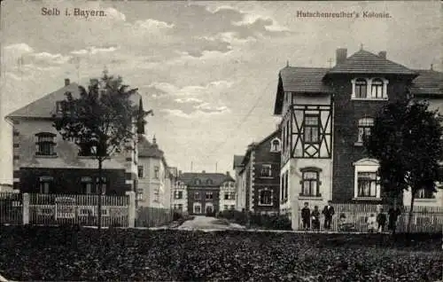 Ak Selb im Fichtelgebirge Oberfranken, Hutschenreuther´s Kolonie