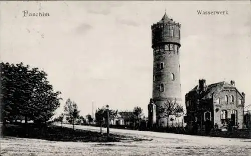 Ak Parchim in Mecklenburg, Wasserwerk