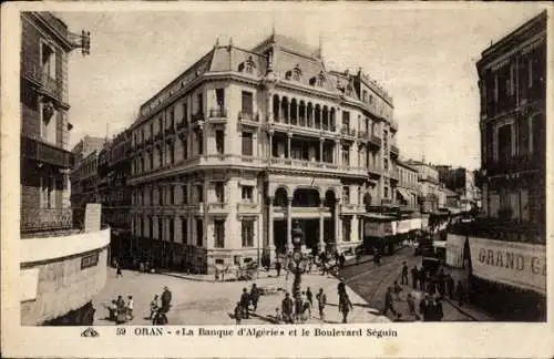 Ak Oran Algeria, The Bank of Algeria und Boulevard Séguin