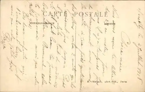 Ak Neuilly sur Seine Hauts de Seine, Rue General Henrion Bertier, Poste