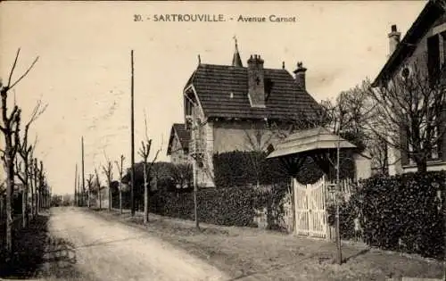 Ak Sartrouville-Yvelines, Avenue Carnot