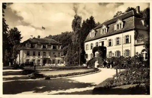 Ak Bad Brückenau im Sinntal Unterfranken, Schlosshotel