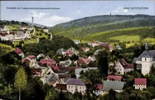 Ak Bad Gottleuba in Sachsen, Heilstätte der Landesversicherungsanstalt Sachsen