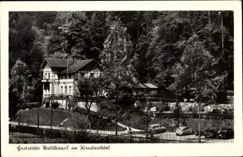 Ak Kirnitzschtal Bad Schandau Sächsische Schweiz, Gaststätte Waldhäusl