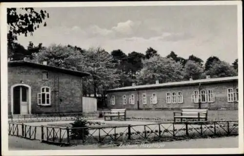 Ak Zeithain in Sachsen, Truppenübungsplatz, Hauptlager