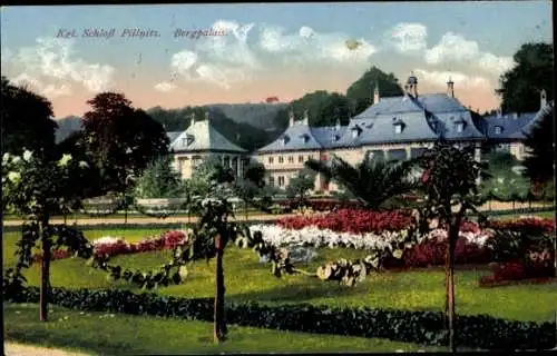 Ak Dresden Pillnitz, Königliches Schloss, Bergpalais