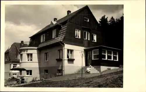 Ak Altenberg im Erzgebirge, Teilansicht