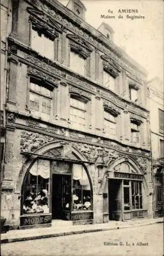 Ak Amiens-Somme, Haus des Schützen