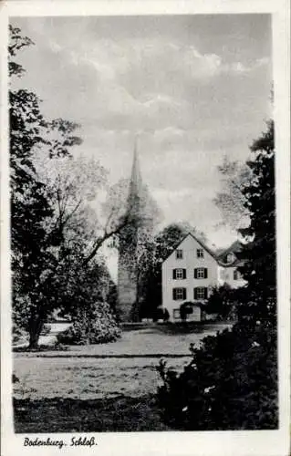 Ak Bodenburg Bad Salzdetfurth in Niedersachsen, Schloss