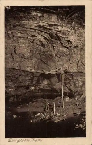 Ak Uftrungen im Harz, Höhle Heimkehle, Der große Dom