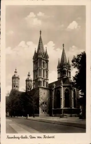 Ak Naumburg an der Saale, Dom von Nordwest