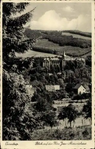 Ak Oeventrop Arnsberg im Sauerland, Blick auf das Herz Jesu Messionshaus