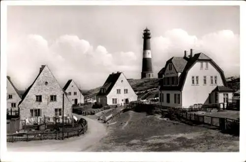 Ak Hörnum auf Sylt Nordfriesland, Leuchtturm