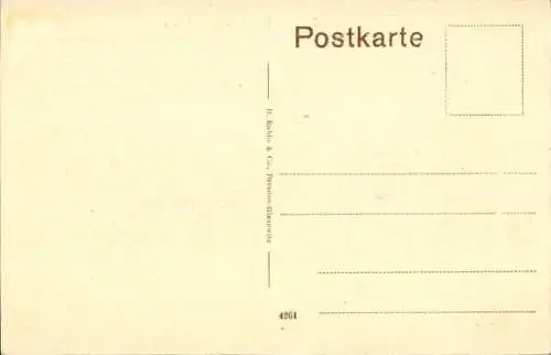 Ak Höxter an der Weser, Schloss Corvey, Eingang