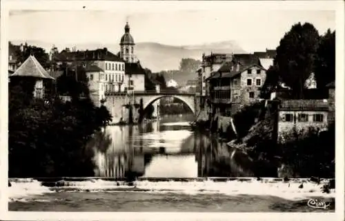 Ak Pont de Beauvoisin Savoie, Les deux Rives, Pont Francois Ier