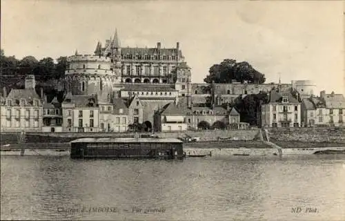 Ak Amboise Indre et Loire, Schloss