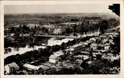 Ak Villemur Haute Garonne, Panorma