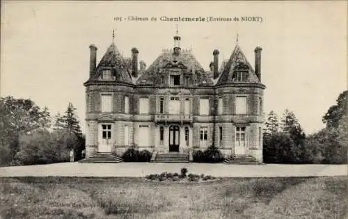 Ak Chantemerle Deux Sèvres, Schloss