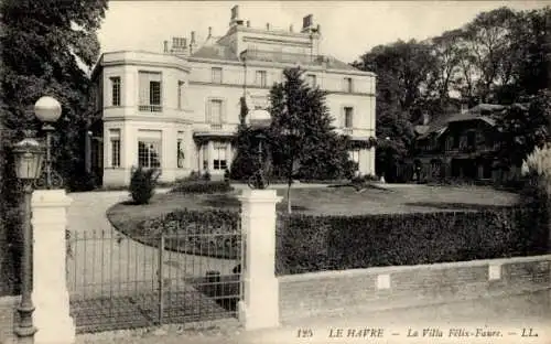 Ak Le Havre Seine Maritime, La Villa Felix Faure