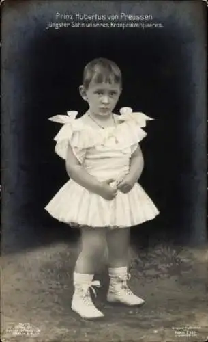 Ak Prinz Hubertus von Preußen, Kinderportrait, Liersch 3473