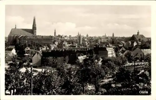 Ak Görlitz in der Lausitz, Stadtpanorama, Kirche