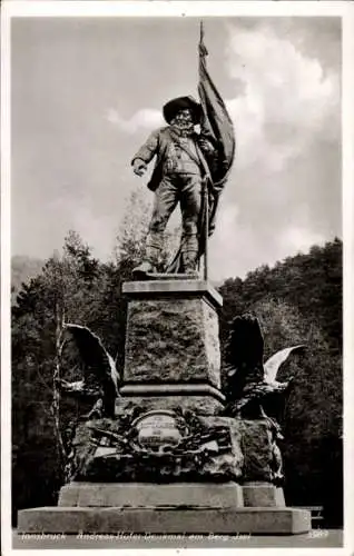 Ak Innsbruck in Tirol, Bergisel, Andreas-Hofer-Denkmal