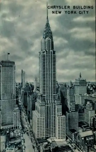 Ak New York City USA, Chrysler Building