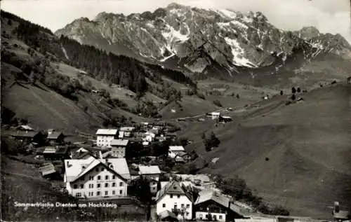 Ak Dienten am Hochkönig in Salzburg, Gesamtansicht